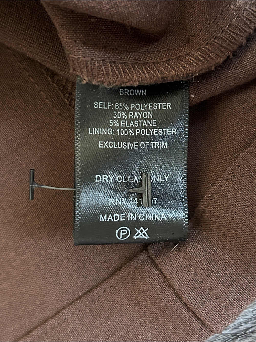 ASTR The Label Brown Ruched Square Neck Tank Top Bow Tie Small - Picture 6 of 7